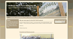 Desktop Screenshot of hoffmanpecanfarm.com